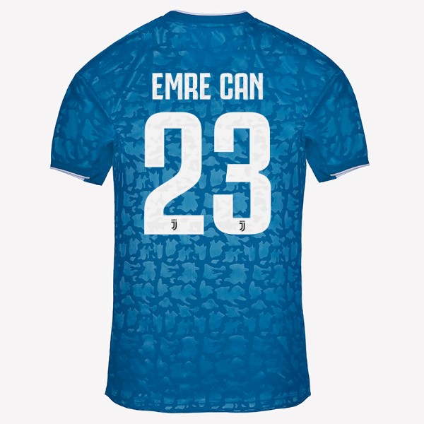 Camiseta Juventus NO.23 Emre Can Tercera equipación 2019-2020 Azul